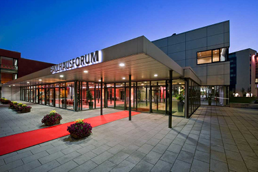 Gesamtansicht Ballhausforum in Unterschleißheim